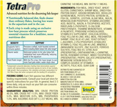 Tetra 77072 TetraPRO Tropical Crisps for Fishes, Net wt 2.37 oz
