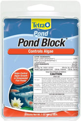Tetra Pond Block 4 Count, Controls Algae Growth In Ornamental Fish Ponds (16735)