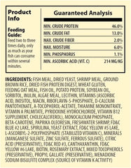 TetraColor Tropical Flakes, Color Boosting Fish Food, Nutritionally Balanced Diet for Tropical Fish, 7.06 oz