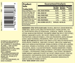 Tetra BettaMin Select-A-Food 1.34 Ounces, Fish Flakes, Variety Pack