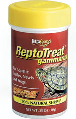 ReptoTreat Gammarus 0.35 Ounce, Shrimp Treat For Aquatic Turtles, Newts And Frogs,100% SHRIMP