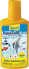Tetra AquaSafe Plus, 8.45 Ounces, aquarium Water Conditioner And Dechlorinator, Model Number: 46798162681