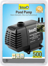 TetraPond Water Garden Pump, Powers Waterfalls/Filters/Fountain Heads,Black,50 to 500 Gallons