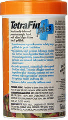 TetraFin Plus Goldfish Flakes 2.2 Ounces, Balanced Diet, With Algae To Promote Health