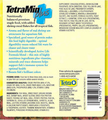 TetraMin Plus Tropical Flakes, Cleaner and Clearer Water Formula , 7.06 Oz (Pack of 12)