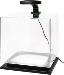 Tetra 3 Gallon Fish Tank, Aquarium Starter Kit with Pedestal Base, LED Light and Filter, For small tropical fish, guppies, goldfish, or betta