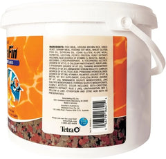 Tetra Goldfish Flakes, Nutritionally Balanced Diet For Aquarium Fish, Vitamin C Enriched Flakes, 4.52 lbs oz