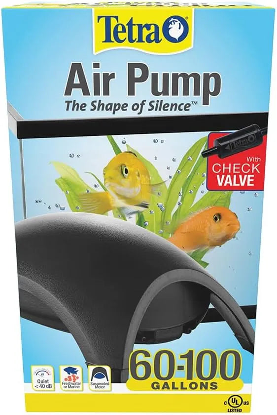 Tetra Whisper Air Pump with Minimal Noise and Maximum Air Flow