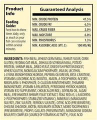 TetraColor XL Tropical Granules with Natural Color Enhancer, 2.65 Oz