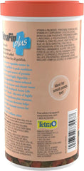 TetraFin Plus Goldfish Flakes Balanced Diet With Algae To Promote Health, 7.06 oz