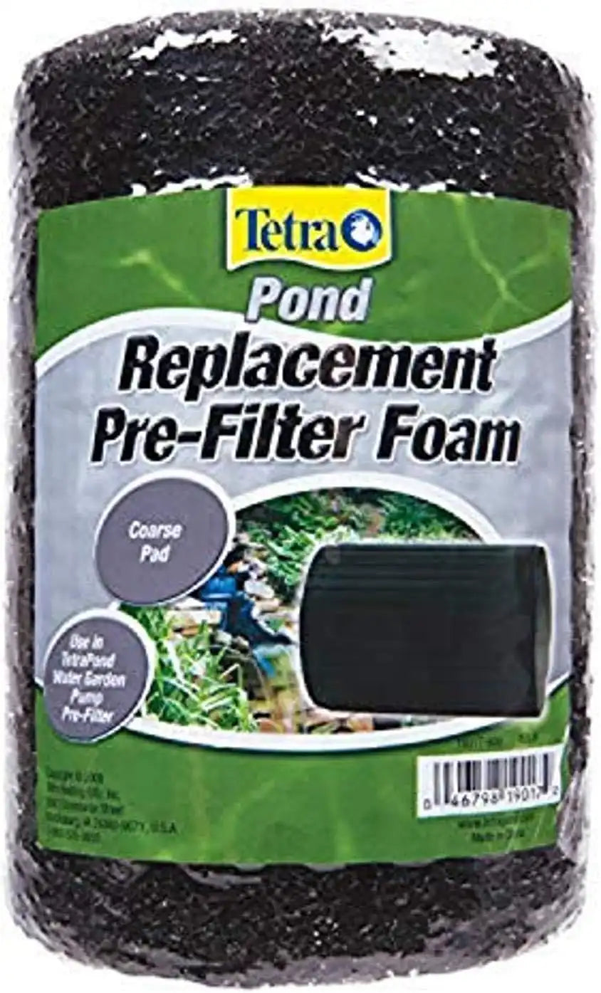 TetraPond Replacement Pre-Filter Foam, For Use in Tetra Water Garden Pump, 1-inch Diameter