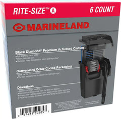 Marineland Penguin Rite-Size Cartridge,power filter cartridge, fit penguin 75 & 100,6 count