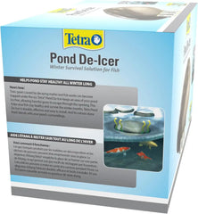 TetraPond De-Icer, Thermostatically Controlled Winter Survival Solution For Fish, UL Listed