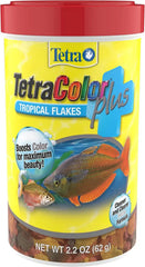 TetraColor PLUS Tropical Flakes with Color Enhancing 2.2 Ounce (Pack of 1)