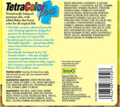 TetraColor PLUS Tropical Flakes with Color Enhancing 2.2 Ounce (Pack of 1)