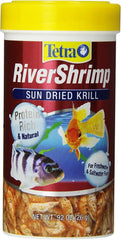 Tetra RiverShrimp 0.92 Ounce, Natural Shrimp Treat For aquarium Fish, Red, Model Number: 77017