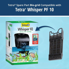 Tetra Spare Part Bio-Grid Compatible with Tetra Whisper PF 10 Aquarium Filters