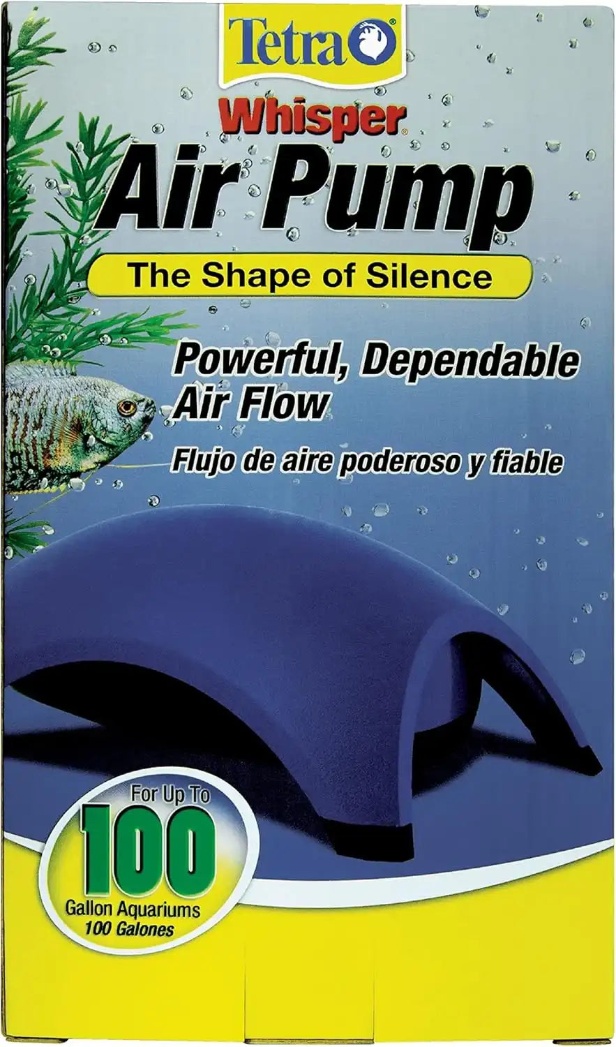 Tetra Whisper Easy to Use Air Pump for Aquariums (Non-UL),Blue