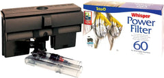 Tetra Whisper Power Filter 60 Gallons, Quiet 3-Stage Aquarium Filtration