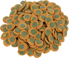 Tetra PRO PlecoWafers 2.12 Ounces, Nutritionally Balanced Vegetarian Fish Food, Concentrated Algae Center, Golds & Yellows, Model Number: 16447