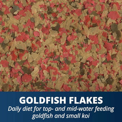 Tetra Goldfish Flakes, Nutritionally Balanced Diet for Aquarium Fish, Vitamin C Enriched Flakes, 2.2 lbs
