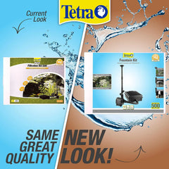 Tetra Pond Filtration Fountain Kit, Includes 3 Fountain Attachments